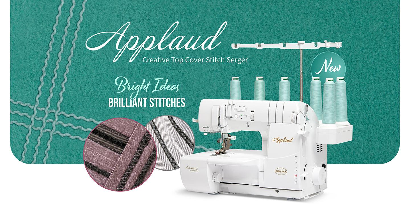 Make a Deposit: NEW! Baby Lock Applaud Coverstitch Serger