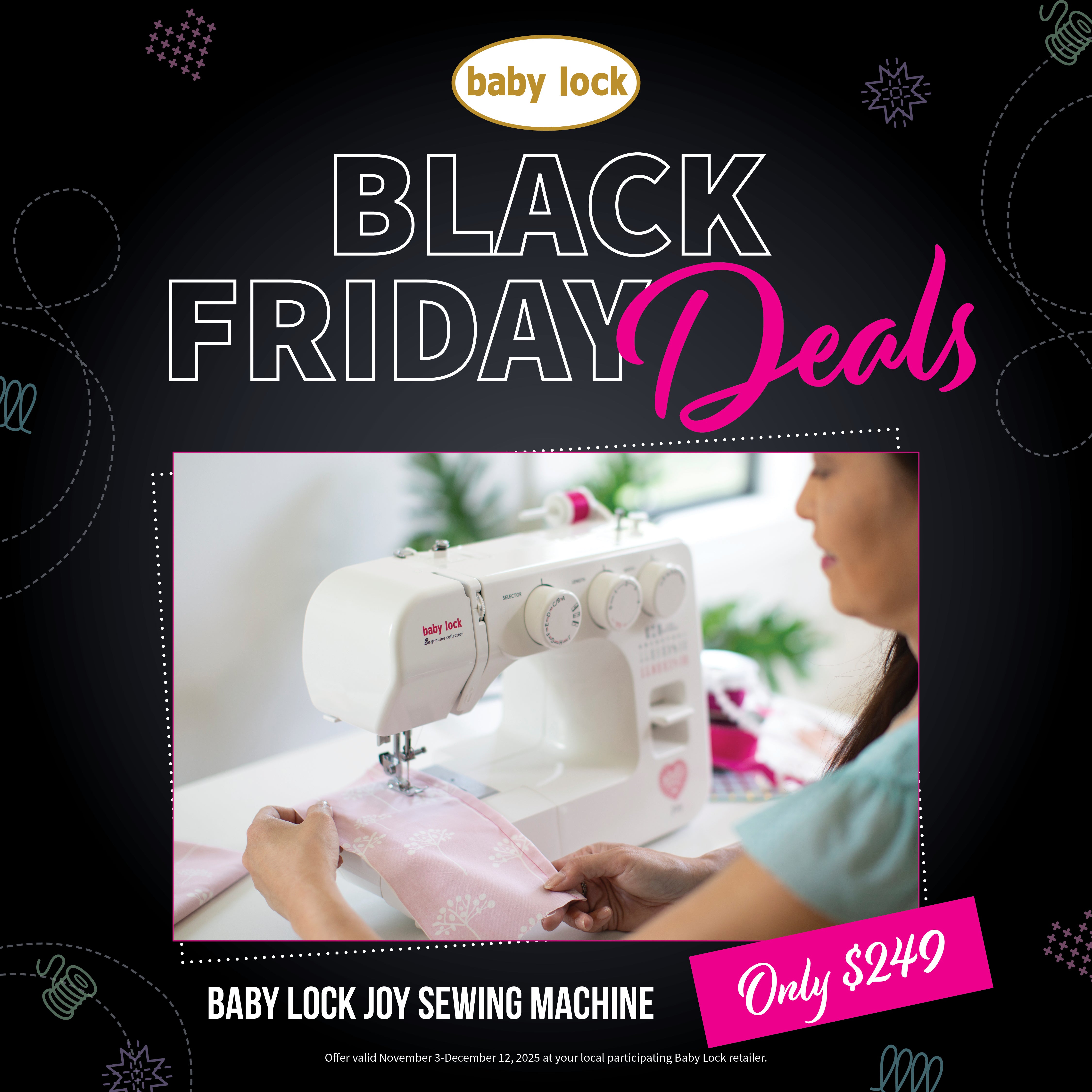 Швейная машинка Baby Lock Joy