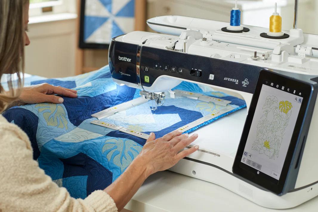 NEW! Brother AVENEER EV1 Sewing, Quilting, and Embroidery Machine - Meissner Sewing and Vacuum