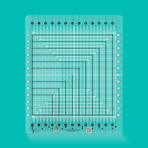 Creative Grids Stripology® Squared Quilt Ruler 14 1/2" x 17 3/4"