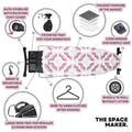 Space Maker Premium Ironing Board Chintamani Purple