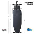 Space Maker Premium Ironing Board Chintamani Purple