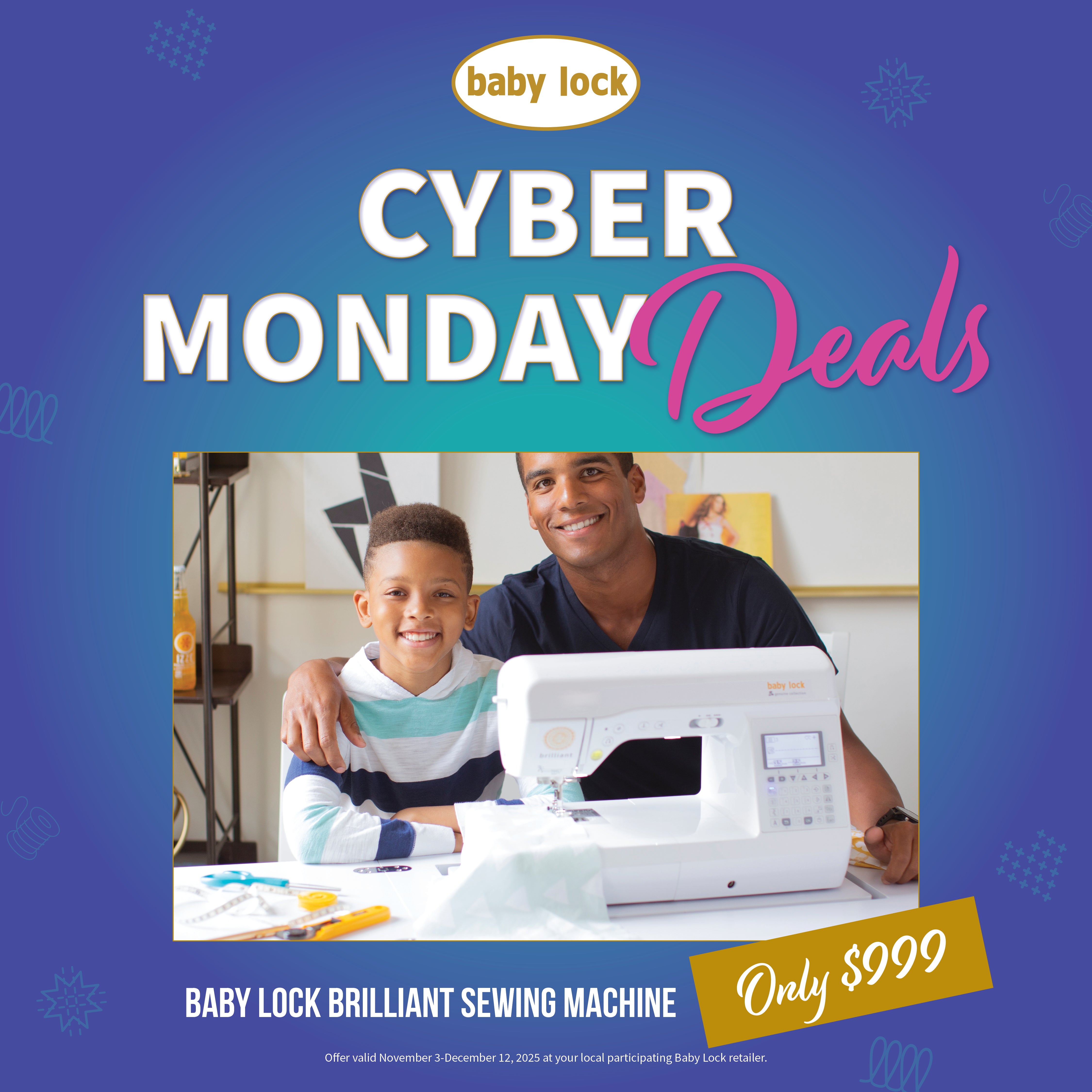 Baby Lock Brilliant Sewing & Quilting Machine