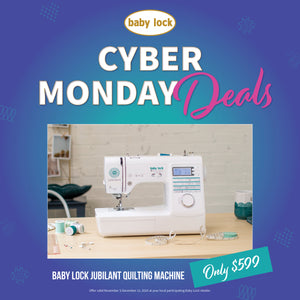 Baby Lock Jubilant Sewing Machine