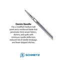 Schmetz Size 100/16 Jeans/Denim Machine Needles (5pc)