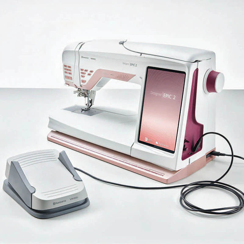 USED Husqvarna Viking Designer Epic 2 Sewing and Embroidery Machine