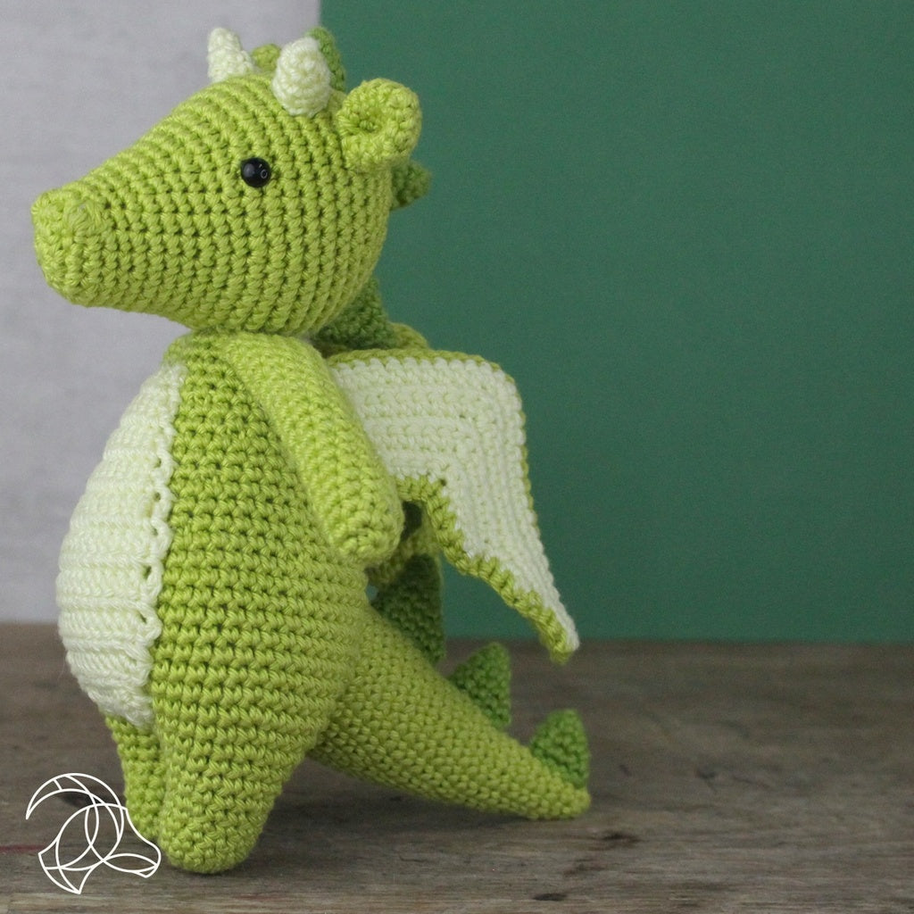 Crochet Kit Green Dragon