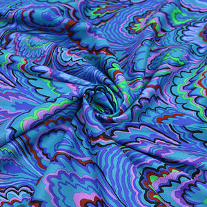 МРАМОРНЫЕ ГРЕБЕШКИ КАФФЕ СИНИЕ