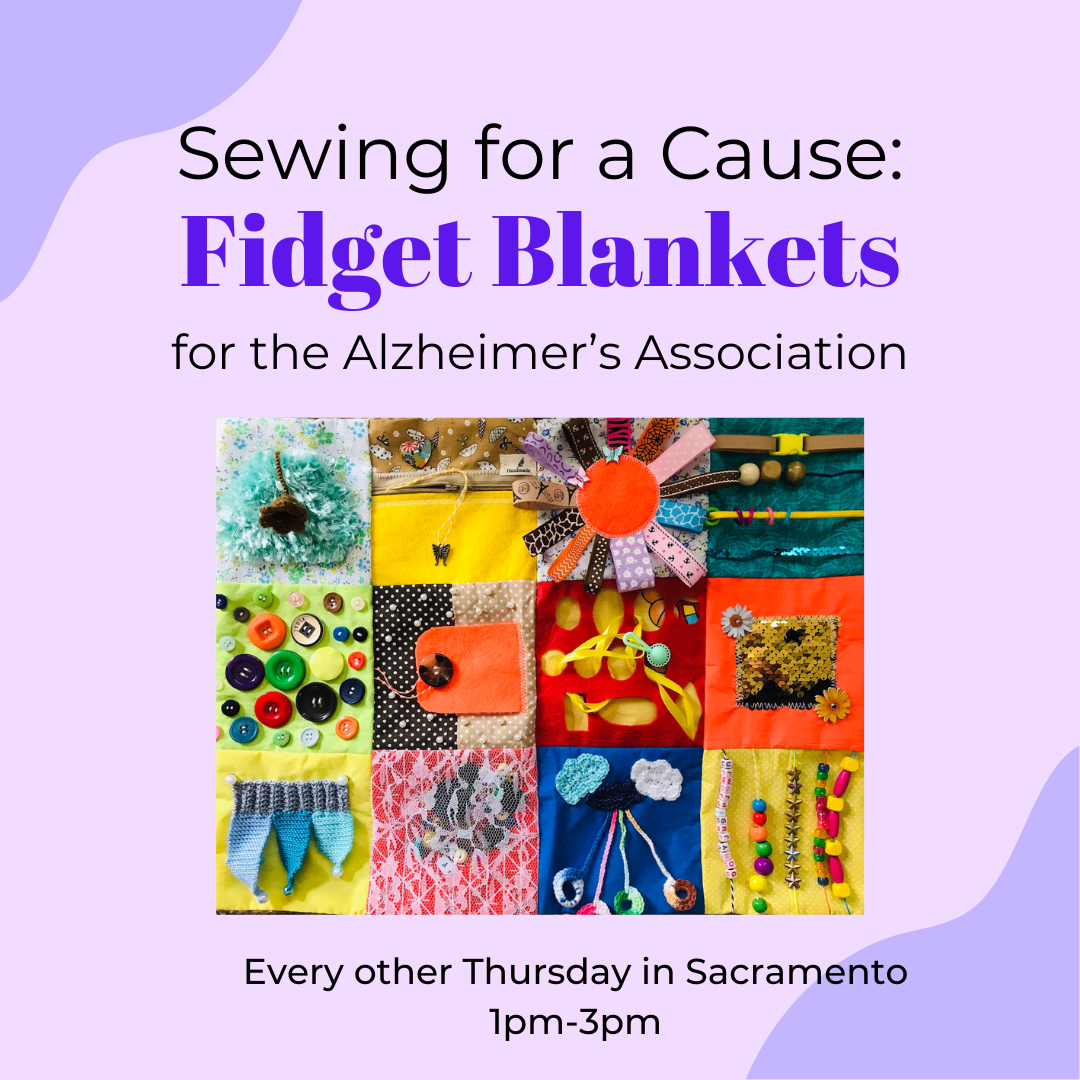 Sewing for a Cause: Fidget Blankets | Sacramento - Meissner Sewing and Vacuum