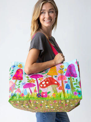 Laundry Traveling Moving Tote Bag - Mushroom - Meissner Sewing and Vacuum