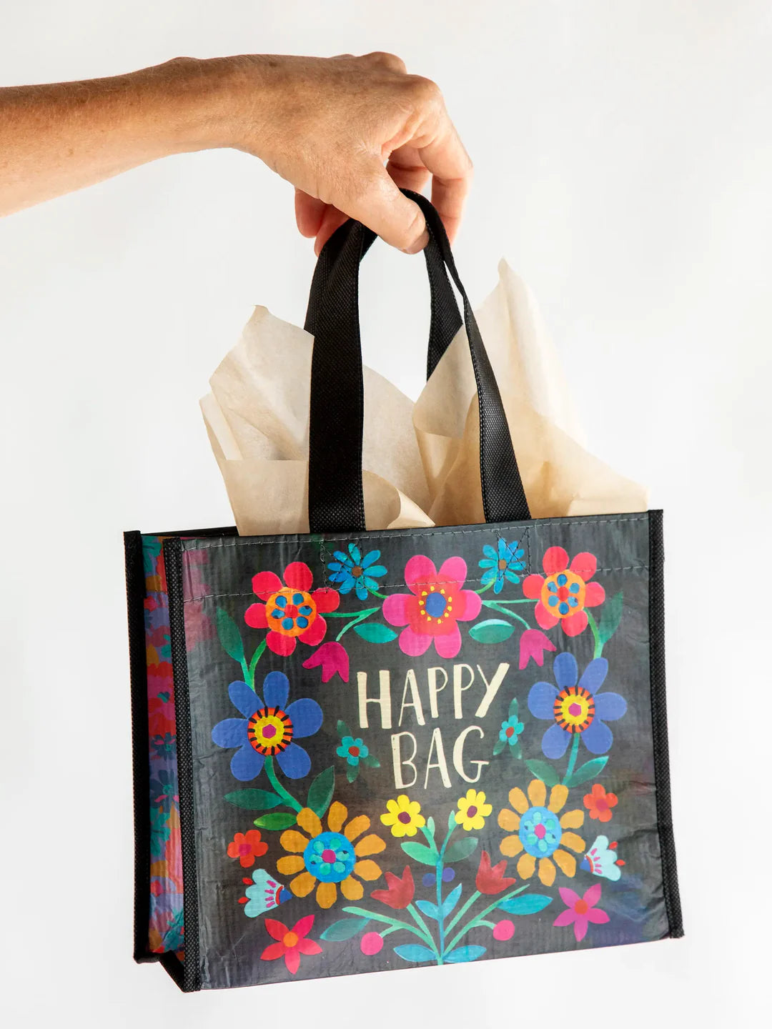 Medium Happy Bag in Black - Meissner Sewing and Vacuum