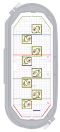 BERNINA Mega Embroidery Hoop 5.9" x 15.7"