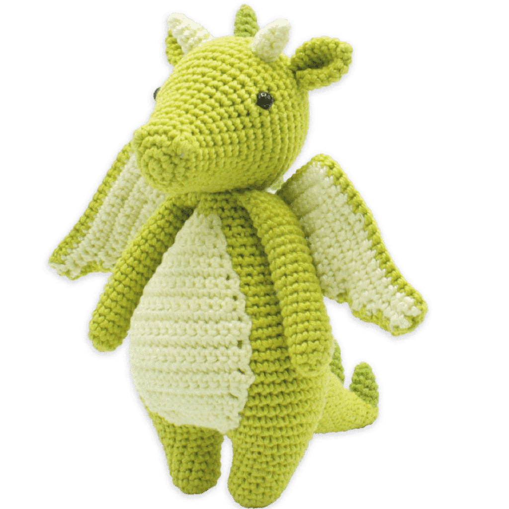 Crochet Kit Green Dragon
