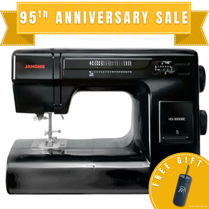 Janome HD3000 Heavy Duty Sewing & Quilting Machine Black Edition