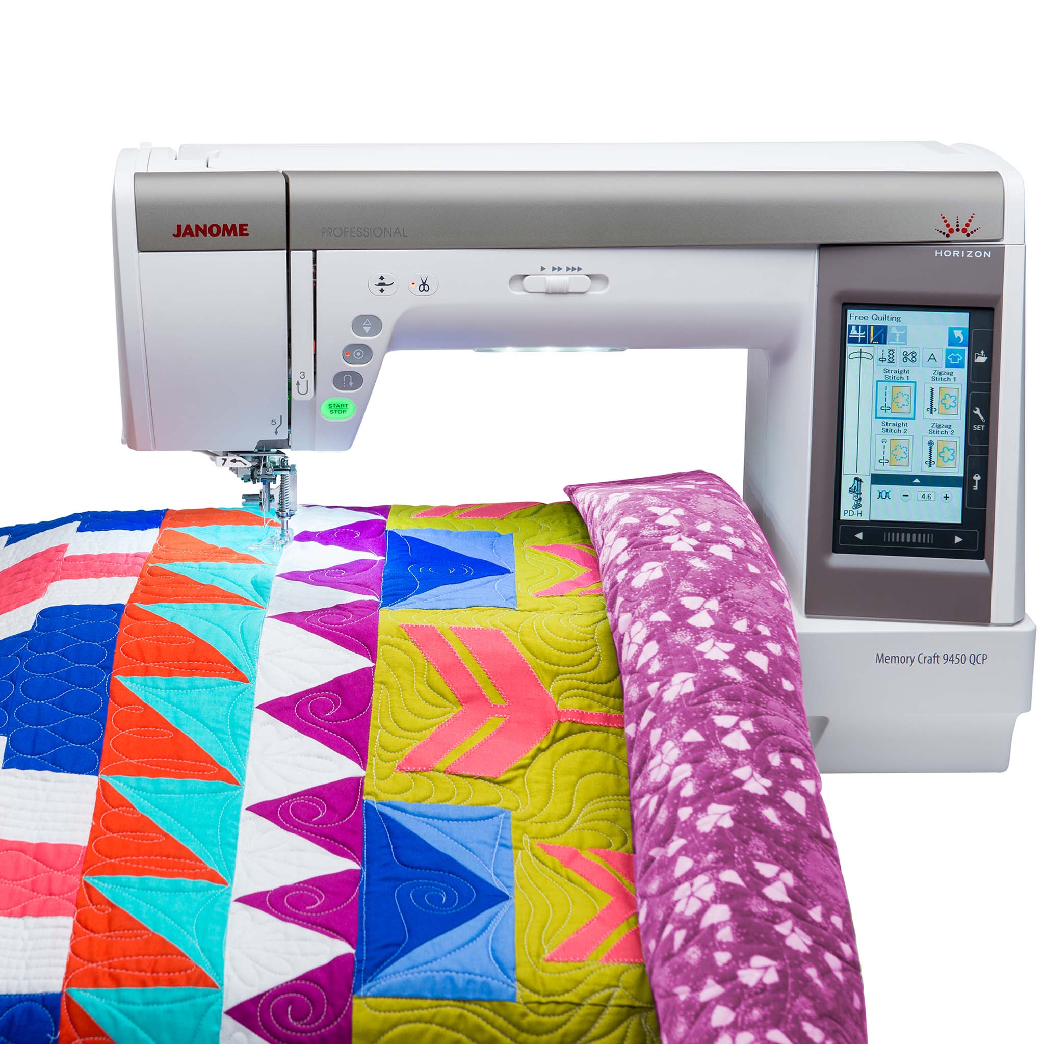 Máquina de coser y acolchar Janome Horizon Memory Craft 9450 QCP