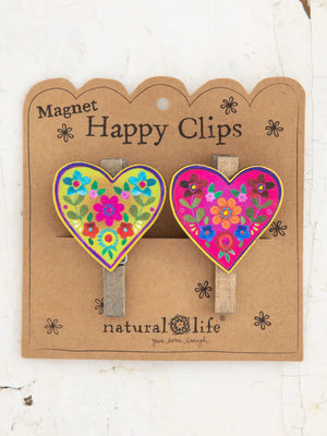 Heart Magnet Bag Clips, Set of 2 - Meissner Sewing and Vacuum