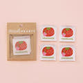 Tomato Pin Cushion Handmade Large Label