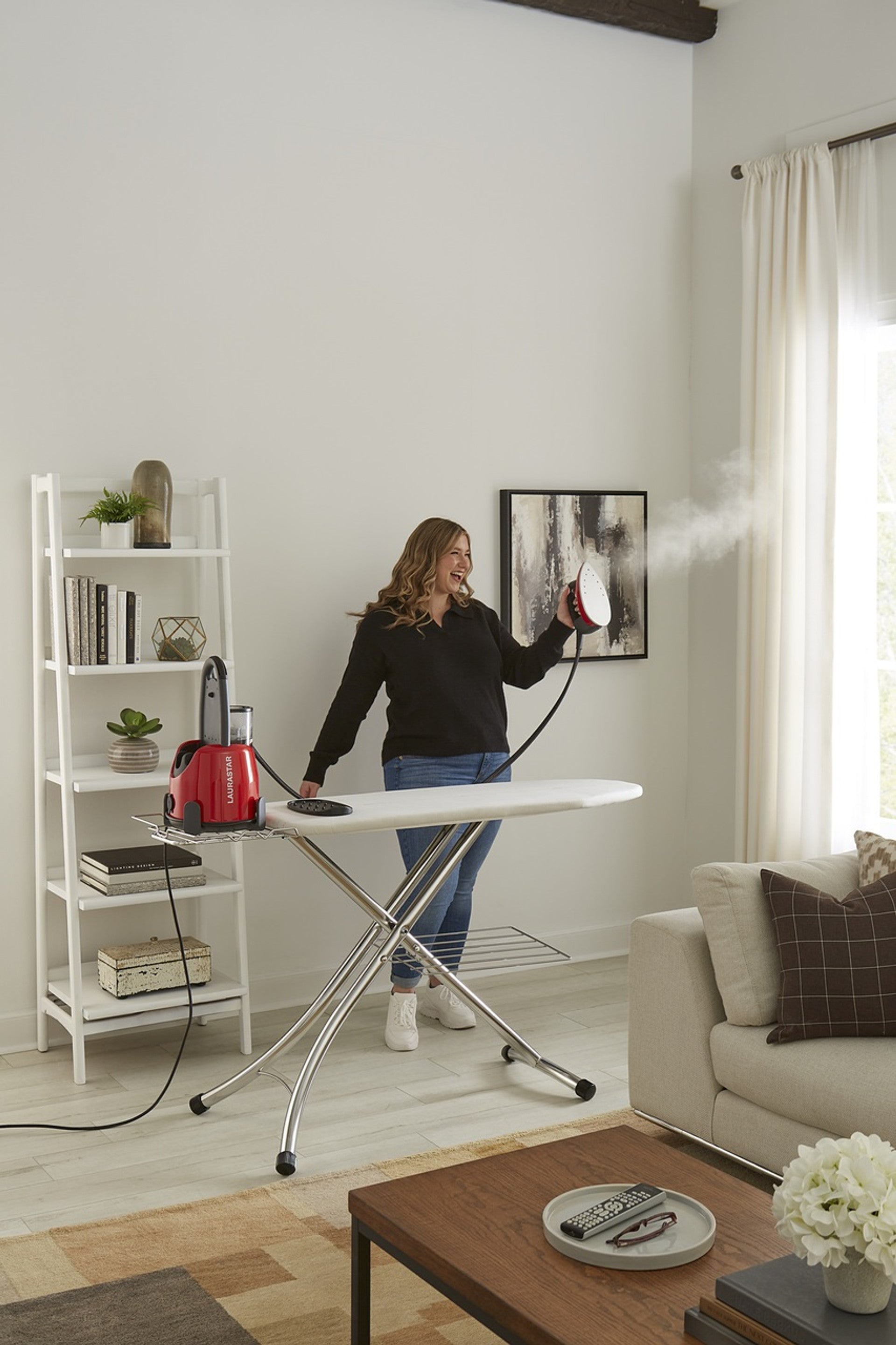 Laura Star Lift Original Red Steam Iron