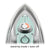 Oliso M3Pro Mini Iron with Trivet Aqua