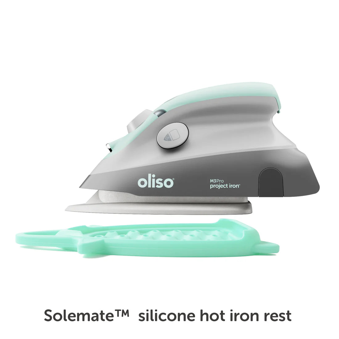 Oliso M3Pro Mini Iron with Trivet Aqua