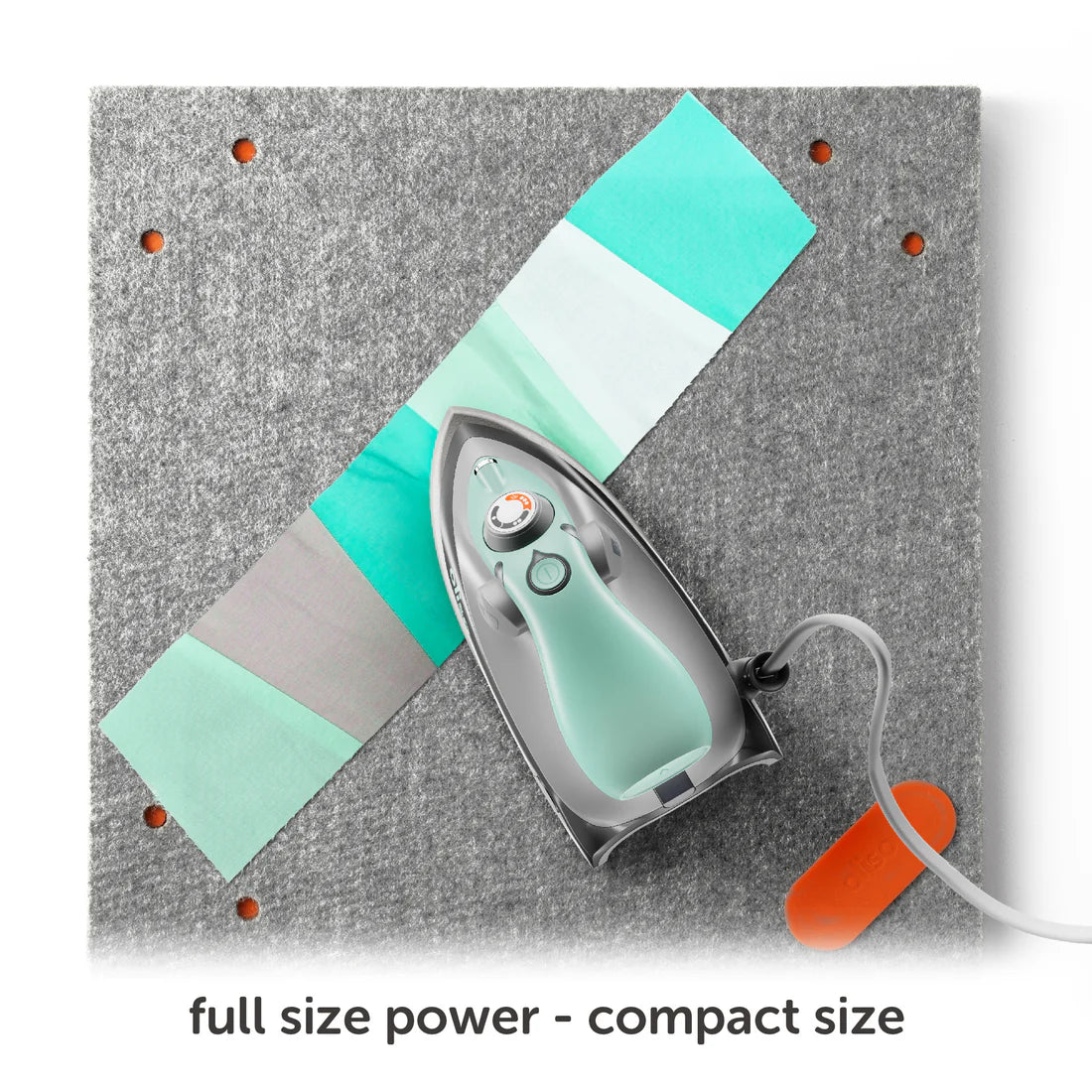 Oliso M3Pro Mini Iron with Trivet Aqua