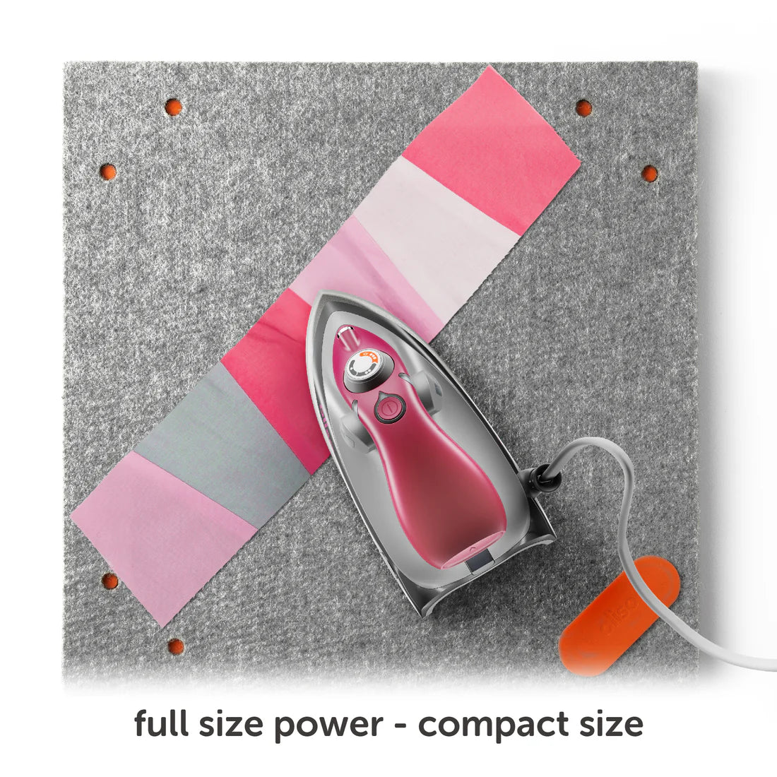 Oliso M3Pro Mini Iron with Trivet Raspberry