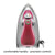 Oliso M3Pro Mini Iron with Trivet Raspberry