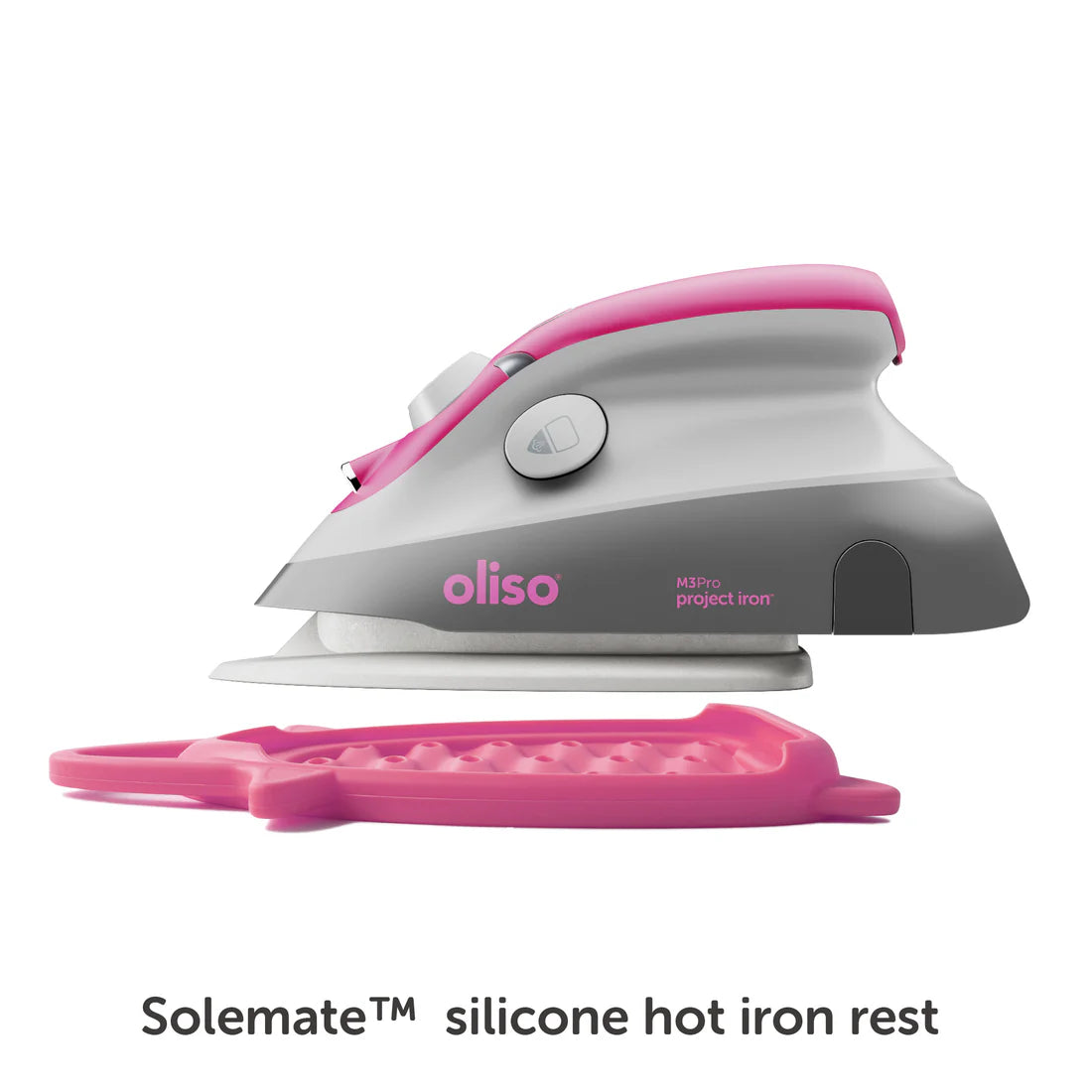 Oliso M3Pro Mini Iron with Trivet Raspberry