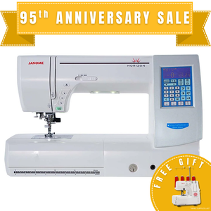 Janome Horizon Memory Craft 8200 QCP Sewing & Quilting Machine Special Edition