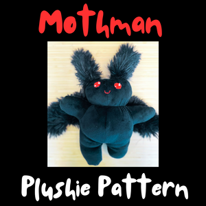 Mothman Plushie Pattern