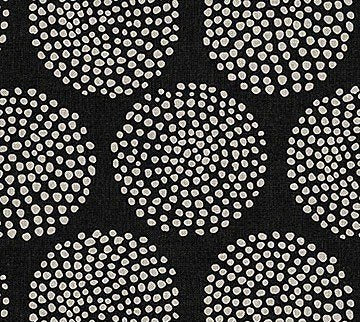 Modern Elements Big Circles Black