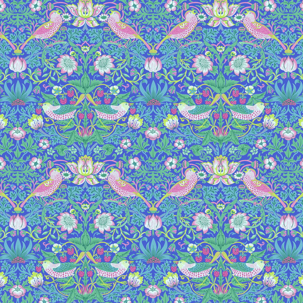 Strawberry Thief in Blue - Kaffe Fassett x The Original Morris & Co.