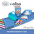 Oliso M3Pro Mini Iron with Trivet Kaffe Fassett
