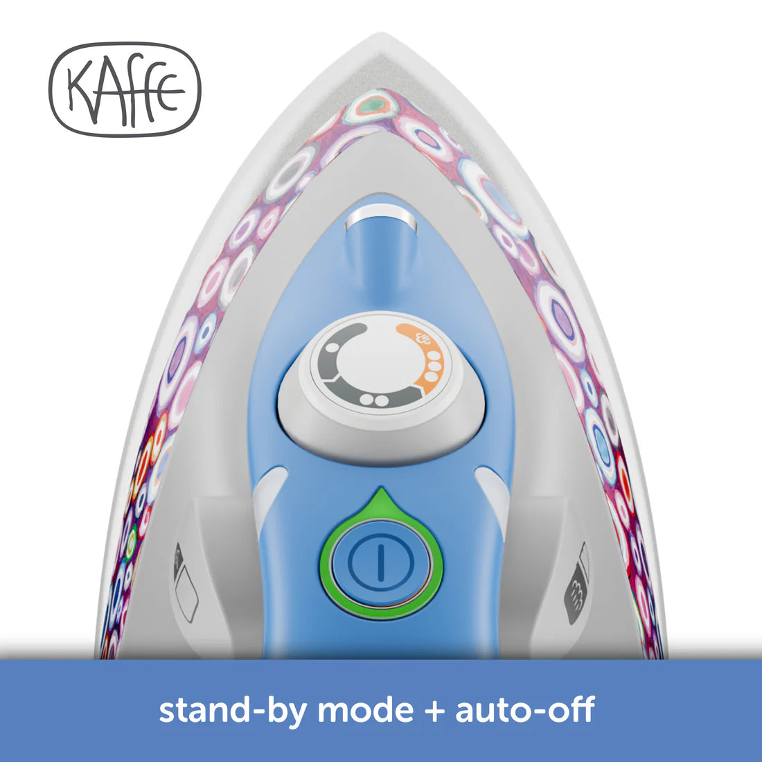 Oliso M3Pro Mini Iron with Trivet Kaffe Fassett
