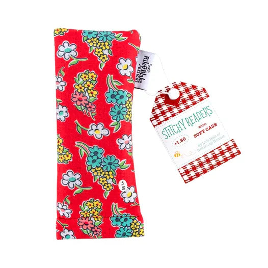 Stitchy Readers 1.50+ Glasses in Red