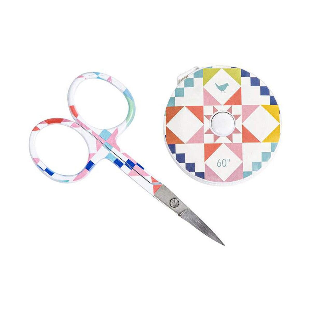 Riley Blake Designs Scissor and Tape Measure Duo - Meissner Sewing and Vacuum