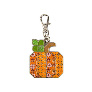 Lori Holt Bee Dots Enamel Happy Charm™ Pumpkin - Meissner Sewing and Vacuum