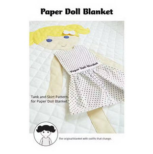 Paper Doll Blanket Pattern - Skirt and Tank
