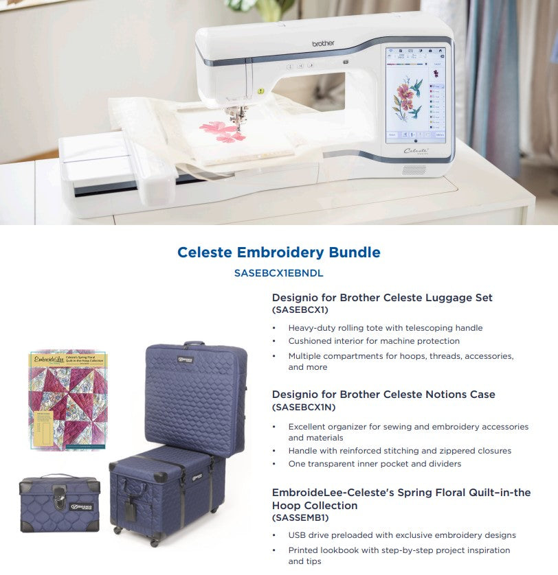 Brother Celeste CX1E Embroidery Only Machine