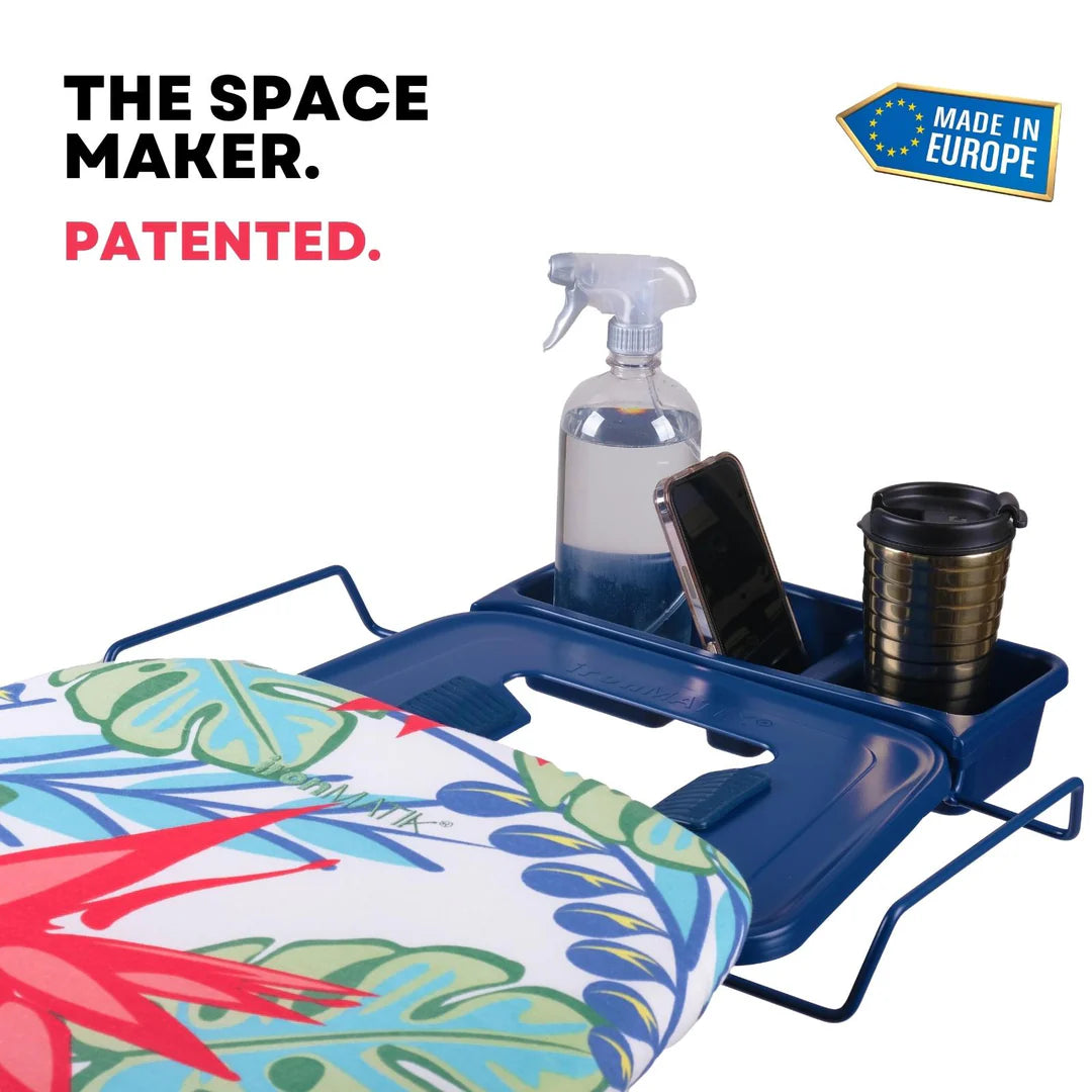 Space Maker Premium Ironing Board Tropical Blue