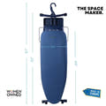Space Maker Premium Ironing Board Tropical Blue