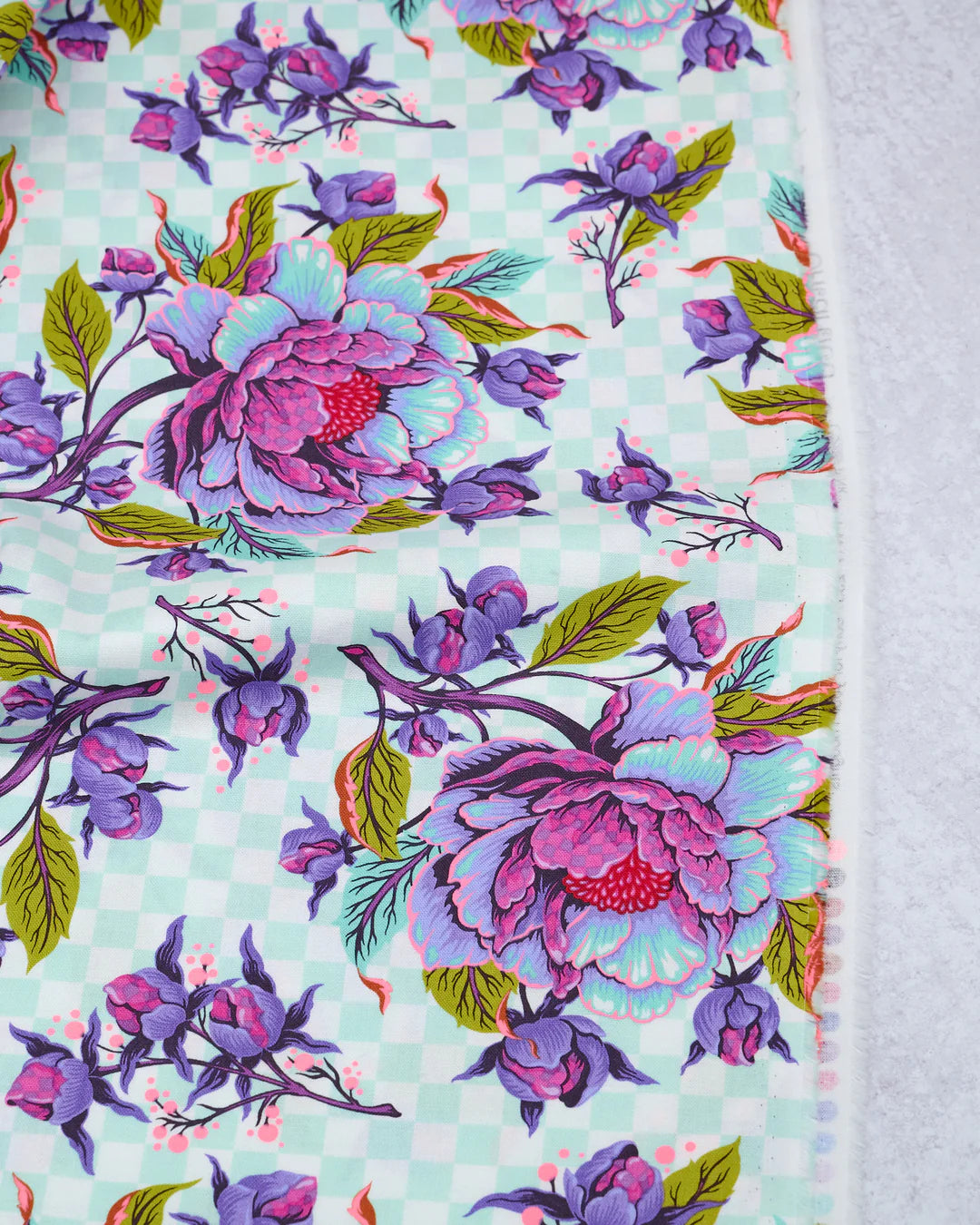 Tula Pink Untamed - Peony for Your Thoughts in Nova - Meissner Sewing and Vacuum