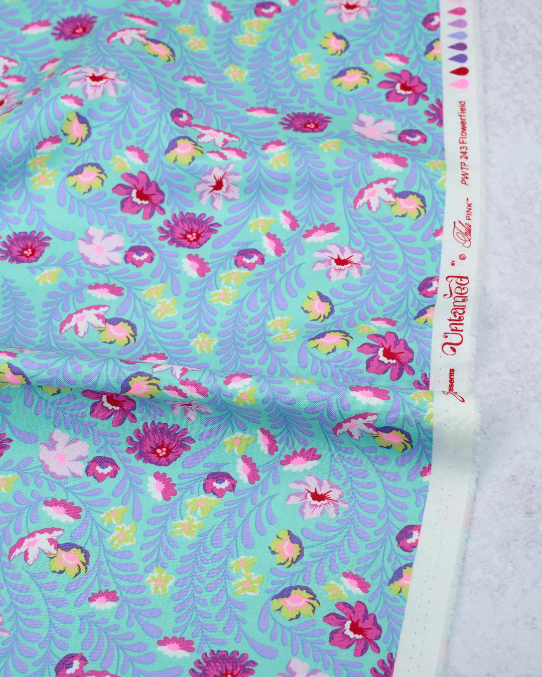 Tula Pink Untamed - Flowerfield in Cosmic - Meissner Sewing and Vacuum