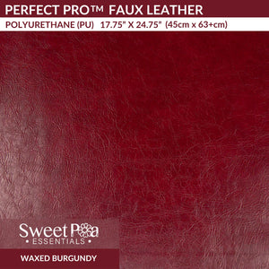 Perfect Pro™ Faux Leather - Burgundy 1.0mm