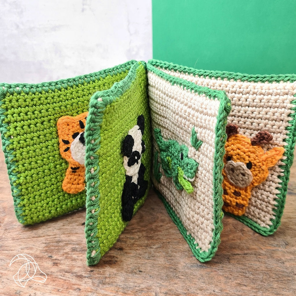 Crochet Kit Soft Book - Jungle
