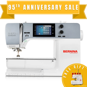 BERNINA B570 QE Sewing, Quilting, & Embroidery Machine