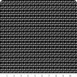 Beggar's Night Fangs Glow in the Dark Fabric