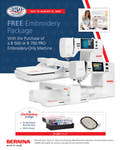 BERNINA 500 Embroidery Machine