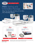 Bernina 735 E PRO Sewing, Quilting & Embroidery Machine