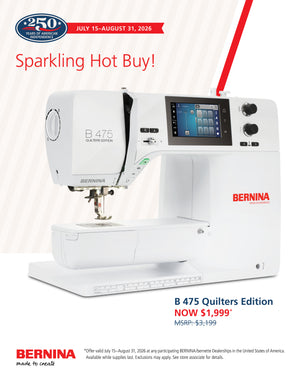 BERNINA 475QE Sewing & Quilting Machine